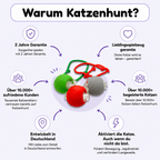 Katzenhunt - Das selbstfahrende katzenspielzeug, das die katze selbst starten kann